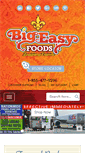 Mobile Screenshot of bigeasyfoods.com